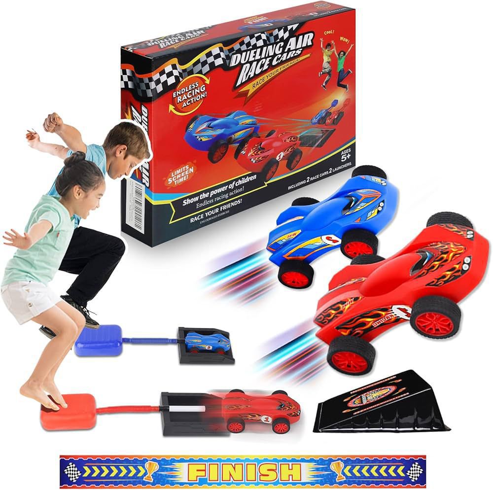 Foot Pneumatic Air Powered Rocket Car