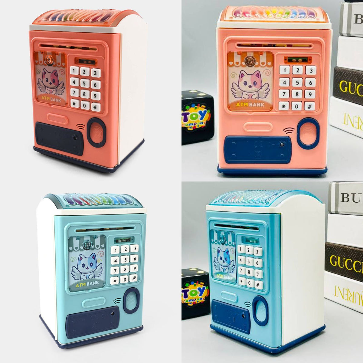 Password & Fingerprint Kids Money Safe