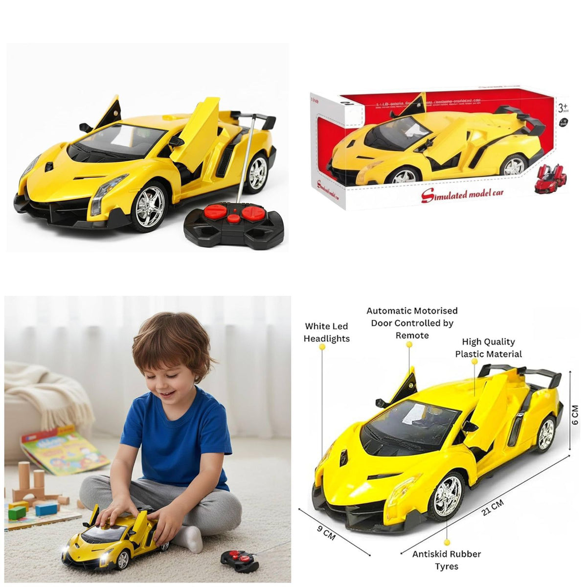 RC Sports Car with Opening Doors