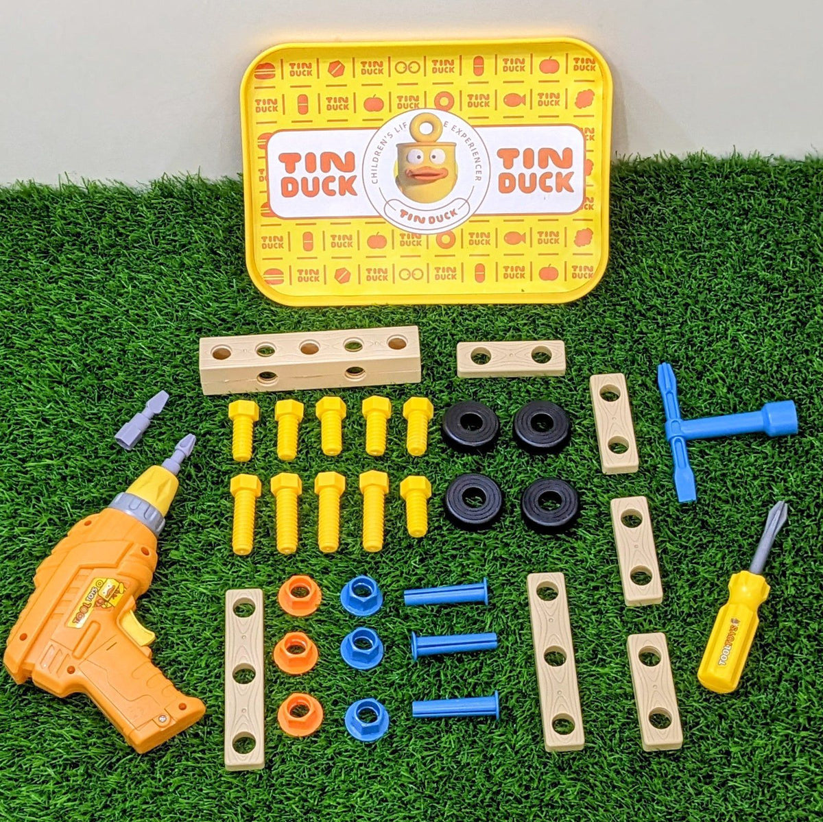 Electric Drill & Build Construction Kit