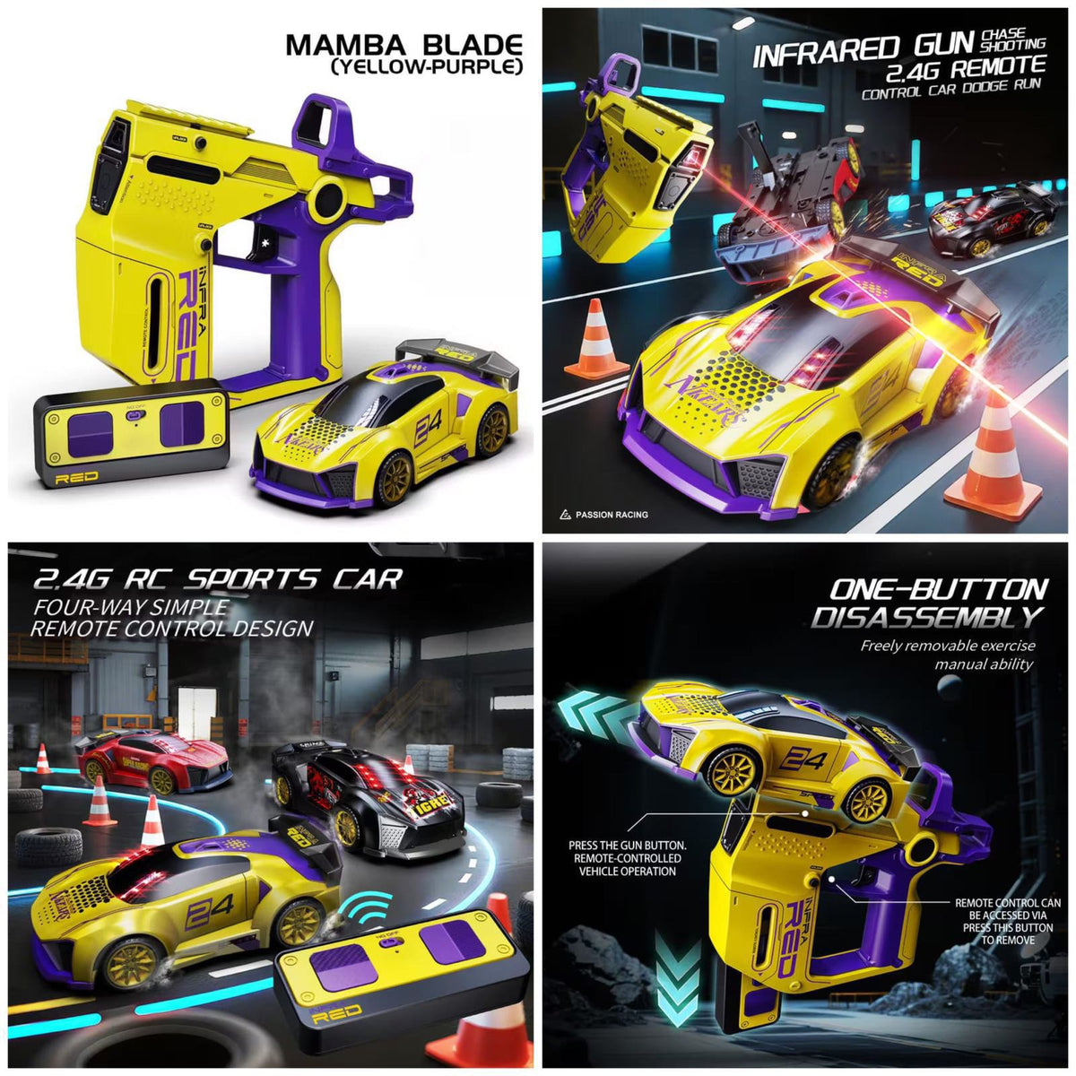 High Speed RC Racing Car 2.4GHz