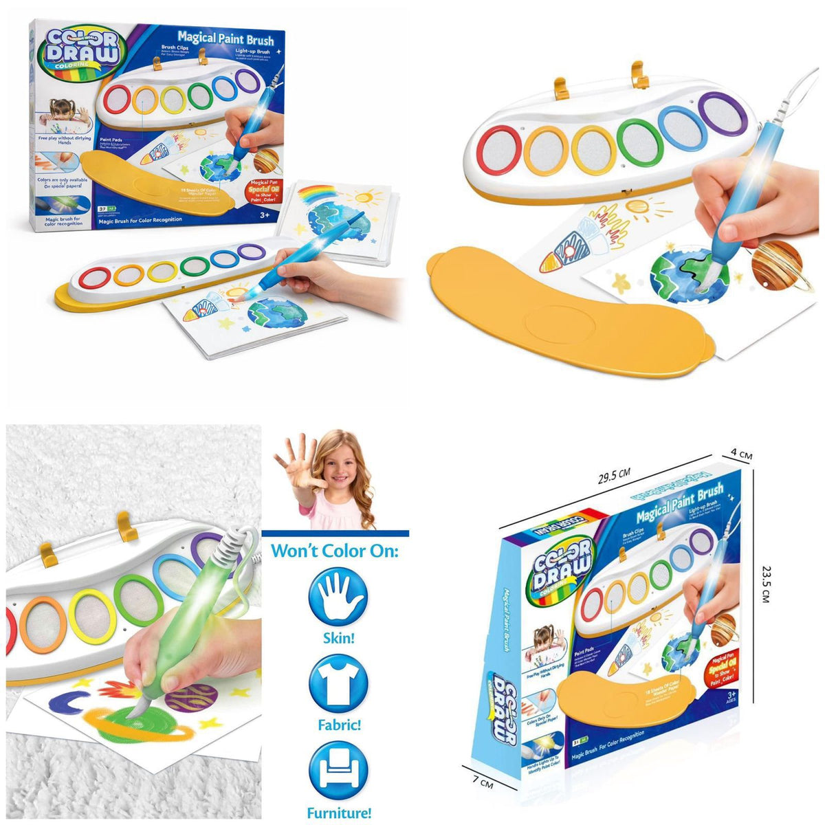 Color Draw Magical Paint Brush Set
