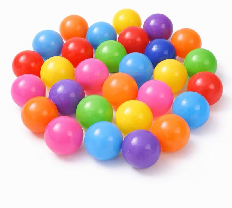 50-Piece Kids Play Balls Set