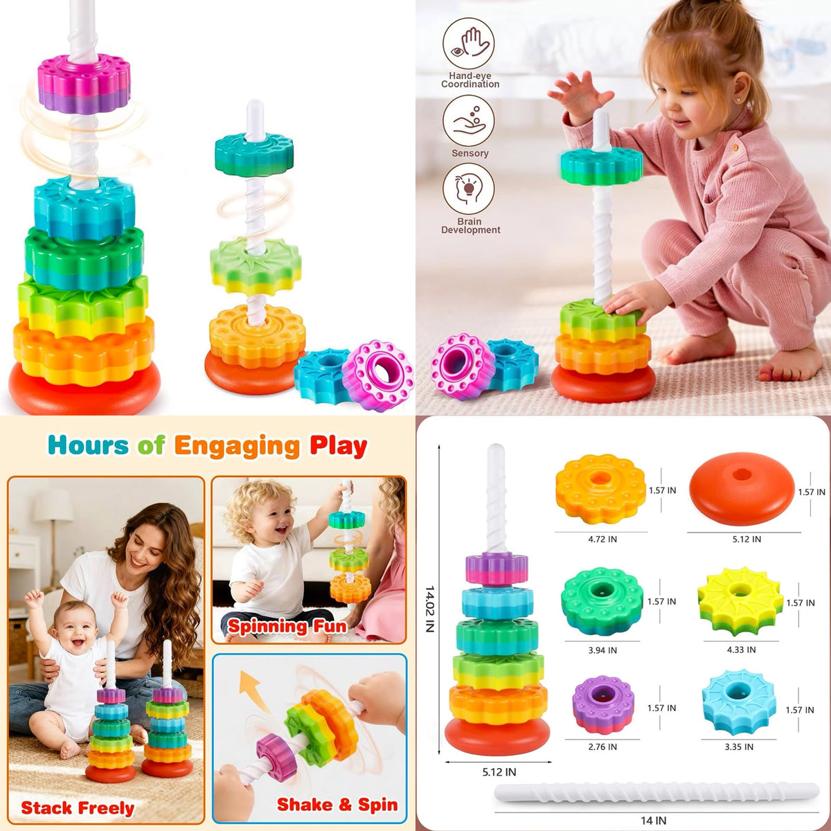 Classic Ring Stacking Tower
