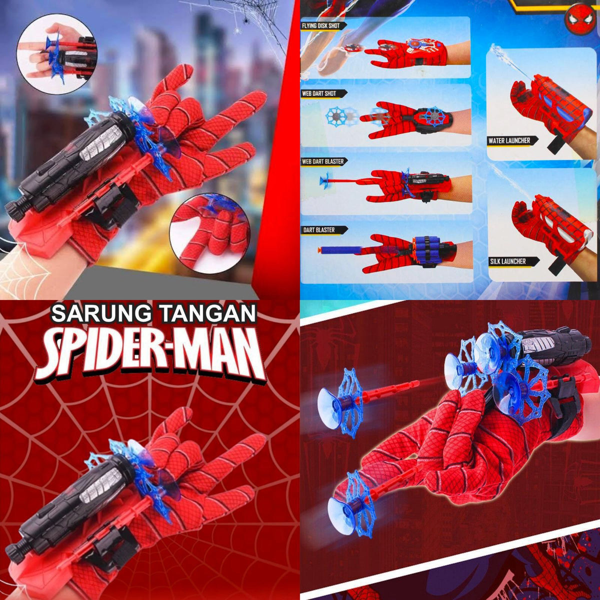 Spiderman Costume Shooter Glove