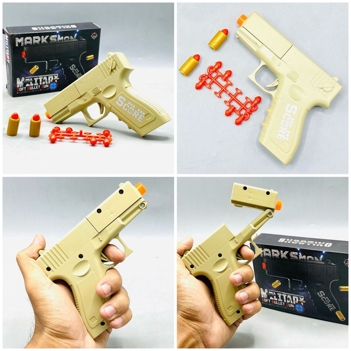 Mini Shell Bullet Toy Gun
