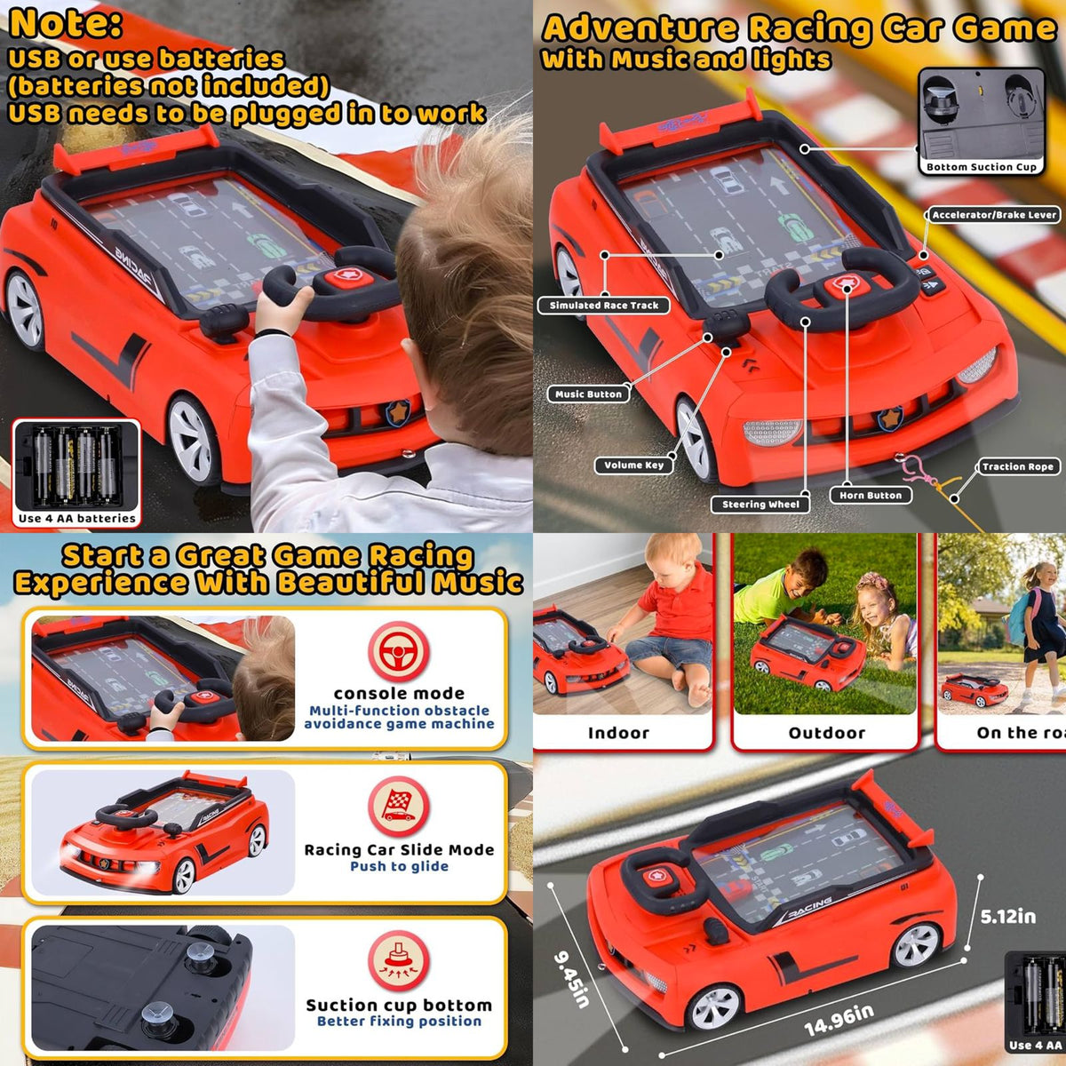 Musical Steering Wheel Simulator