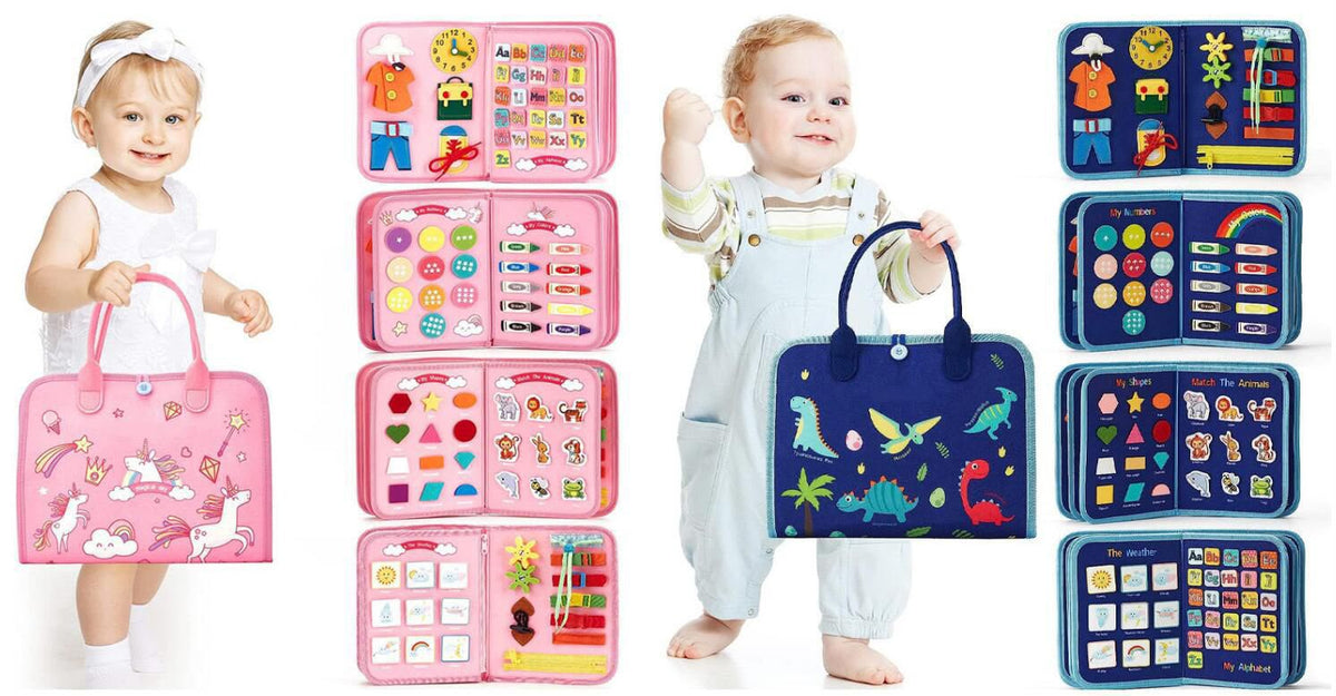 Montessori Busy Book for Toddlers