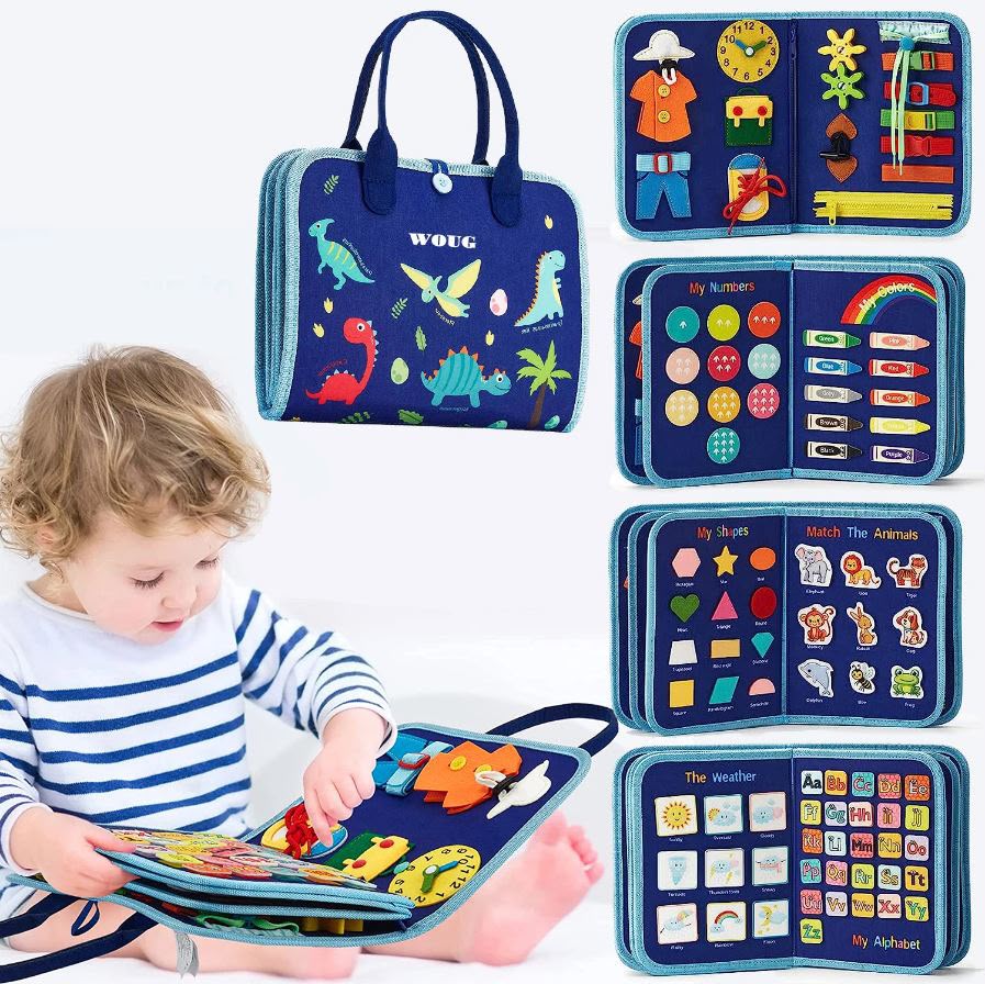 Montessori Busy Book for Toddlers