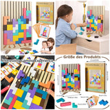 3D Wooden Montessori Stacking Puzzle