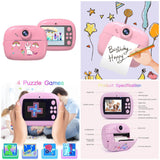Kids Digital Camera & Video Printer