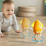 Crawling Octopus Toy with Music & LED Lights