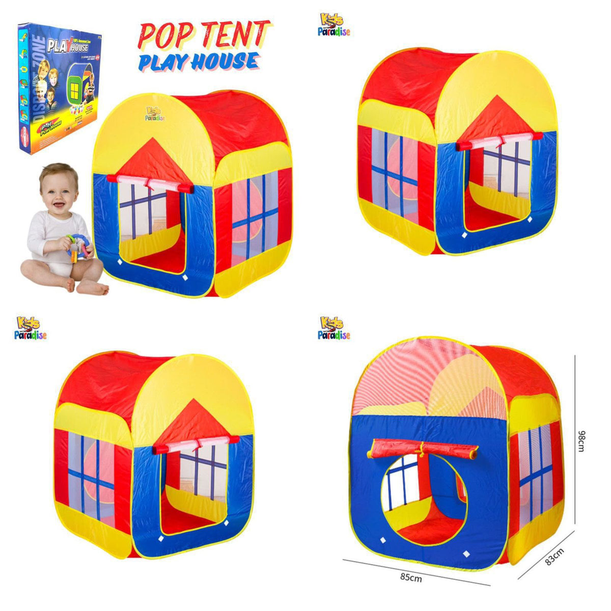 Foldable Pop-Up Play Tent House