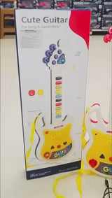 Children's Light & Music Guitar with Microphone