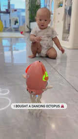 Crawling Octopus Toy with Music & LED Lights