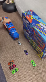 Urban Rail Track Transforming Dinosaur Truck